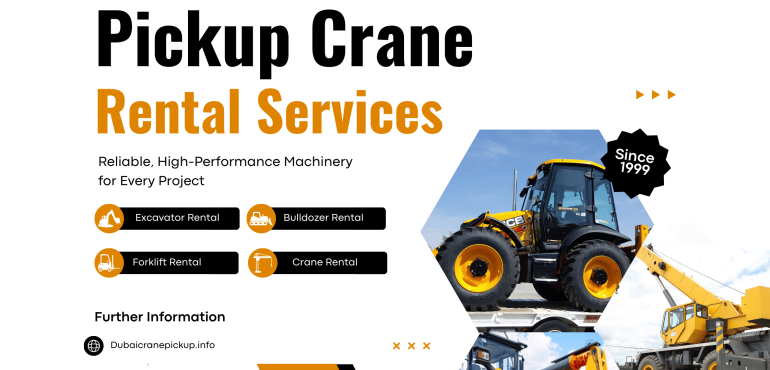 5 ton pickup crane rental